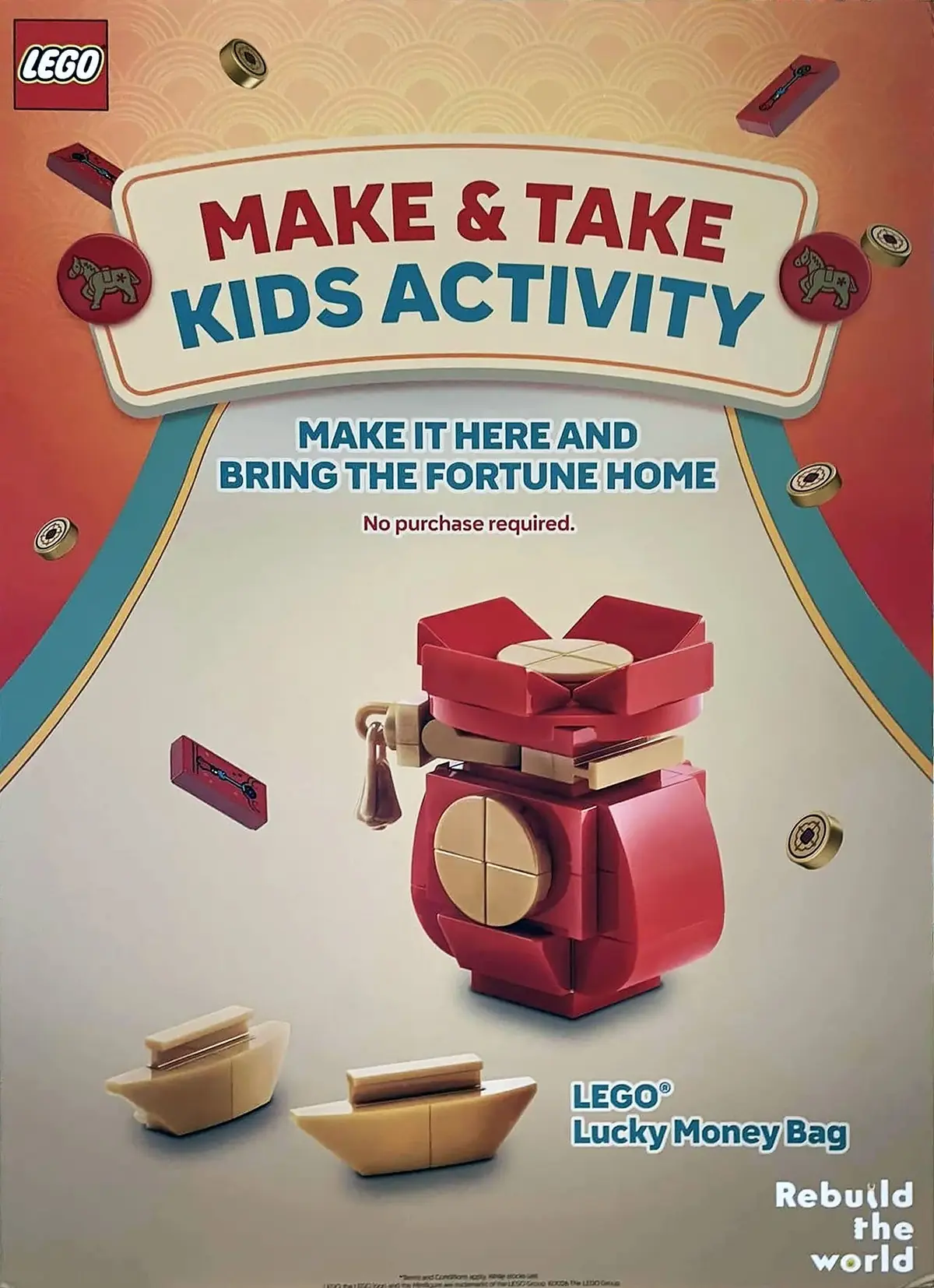 LEGO Promotional 6608561 Lucky Money Bag set, image 3