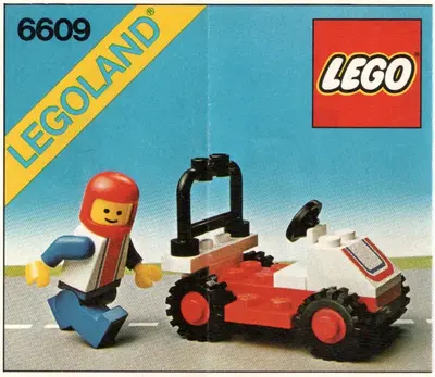 LEGO Town 6609 Race Car set