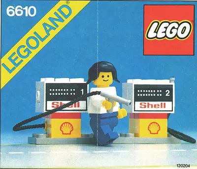 LEGO Town 6610 Gas Pumps set