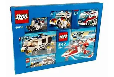 LEGO City 66116 City Emergency Service Vehicles (Multipack) set