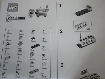 LEGO City 6614210 Fries Stand set, image 3