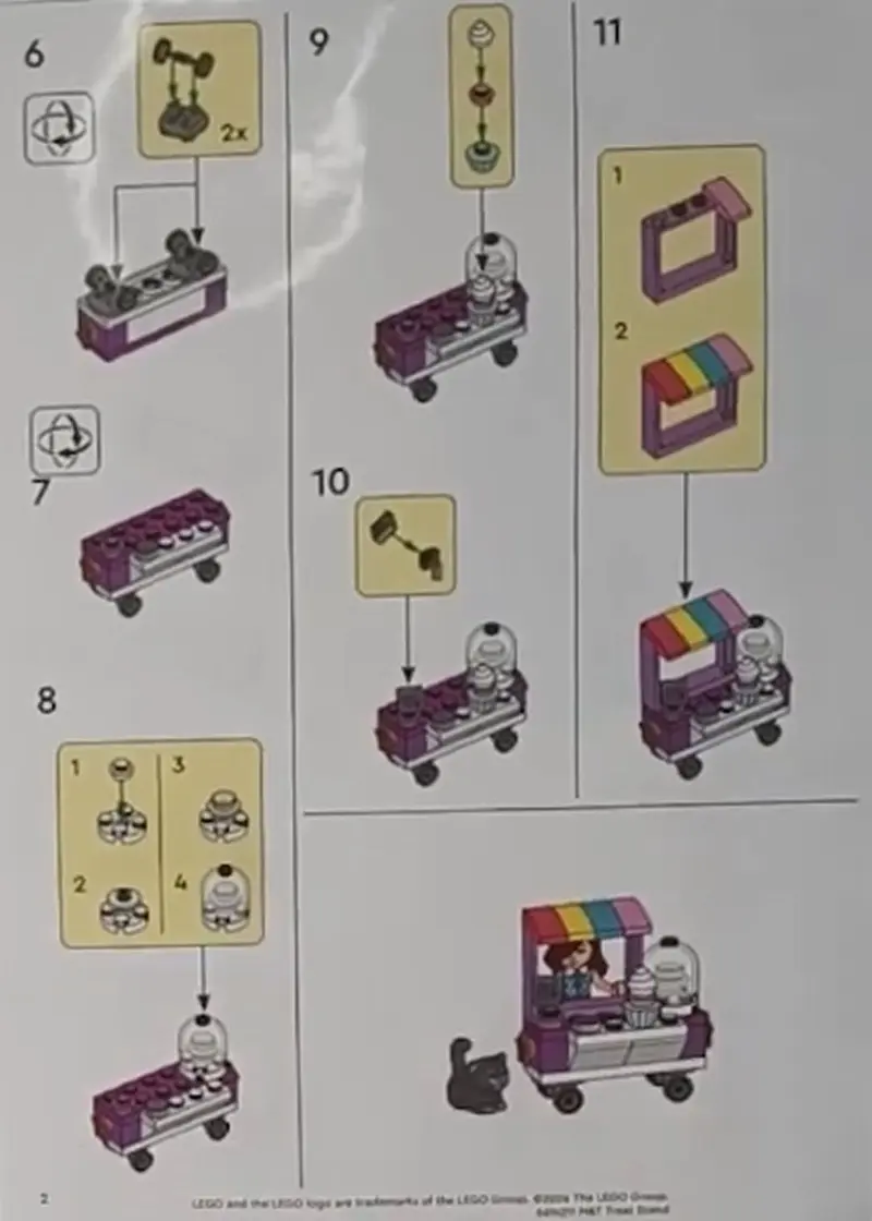 LEGO Friends 6614211 Treat Stand set, image 3