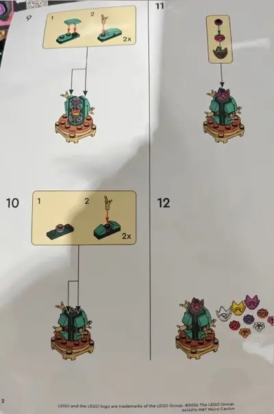 LEGO Botanicals 6614216 Micro Cactus set, image 3