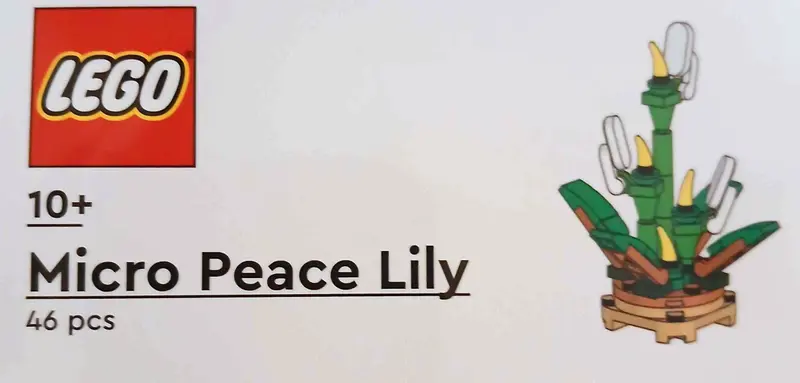 LEGO Botanicals 6614217 Micro Peace Lily set
