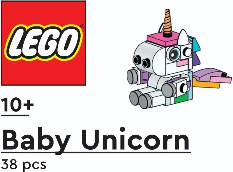 LEGO Promotional 6614222 Baby Unicorn set