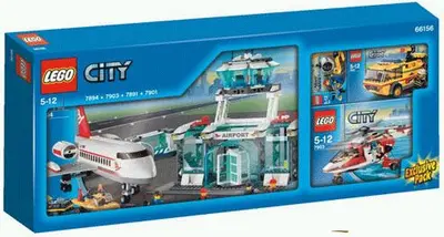 LEGO City 66156 City Airport Exclusive Pack set
