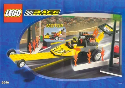 LEGO Town 6616 Rocket Dragster set