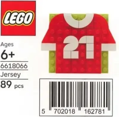 LEGO Promotional 6618066 Jersey set