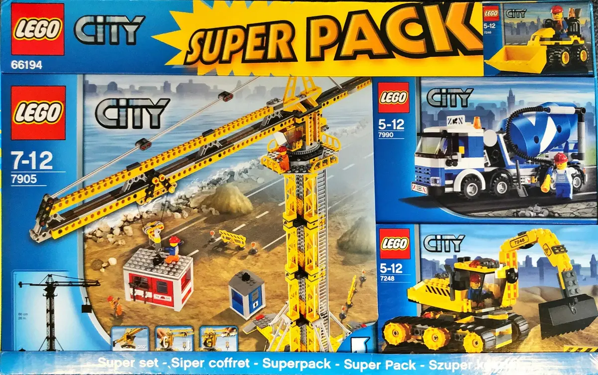 LEGO City 66194 City Super Pack set