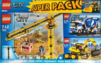 LEGO City 66194 City Super Pack set