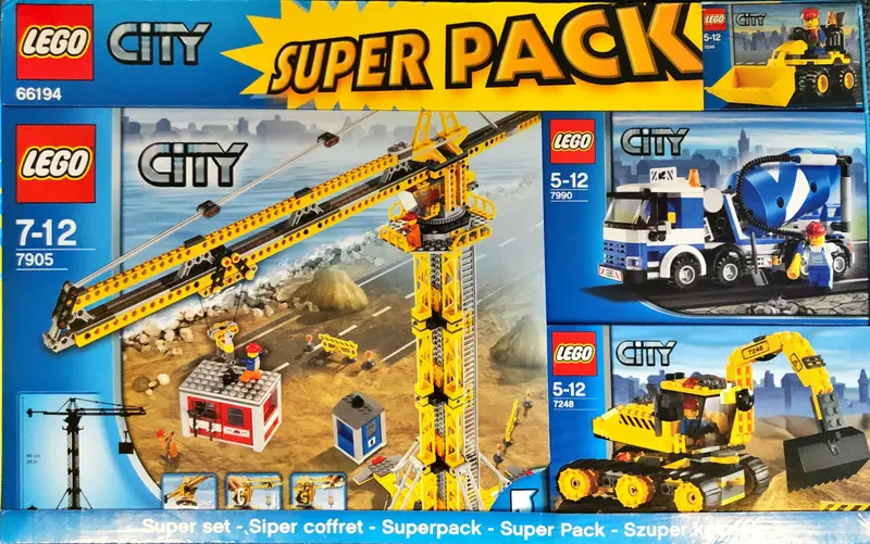 LEGO City 66194 City Super Pack set