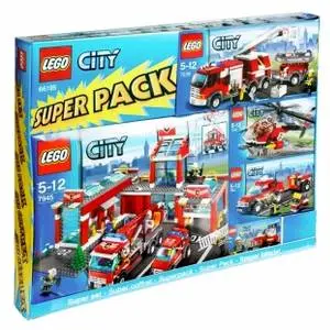 LEGO City 66195 City Super Pack set