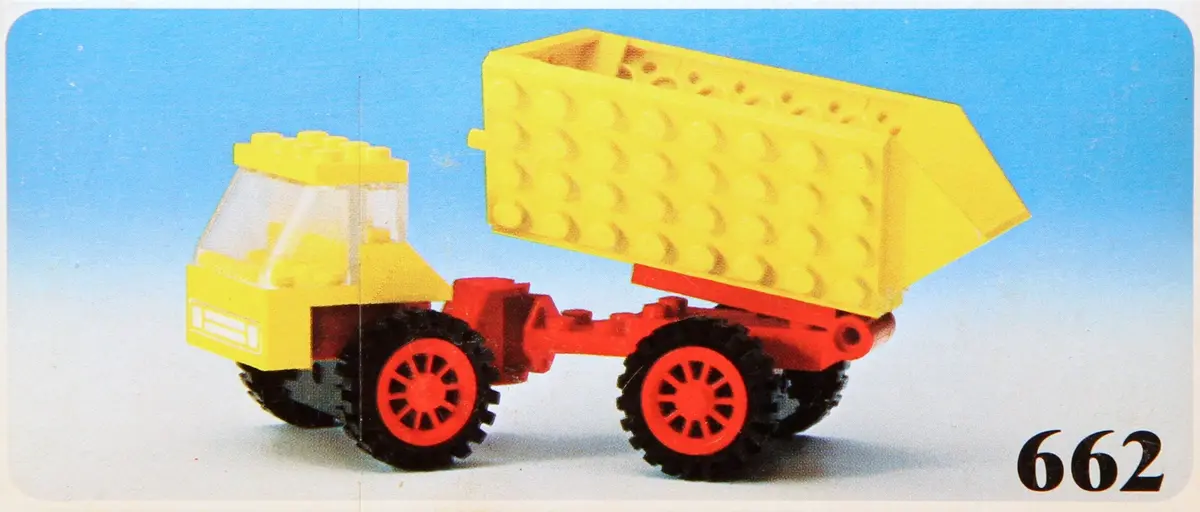 LEGO LEGOLAND 662 Dump Truck set