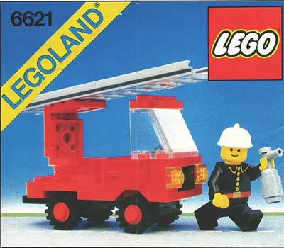 LEGO Town 6621 Fire Truck set