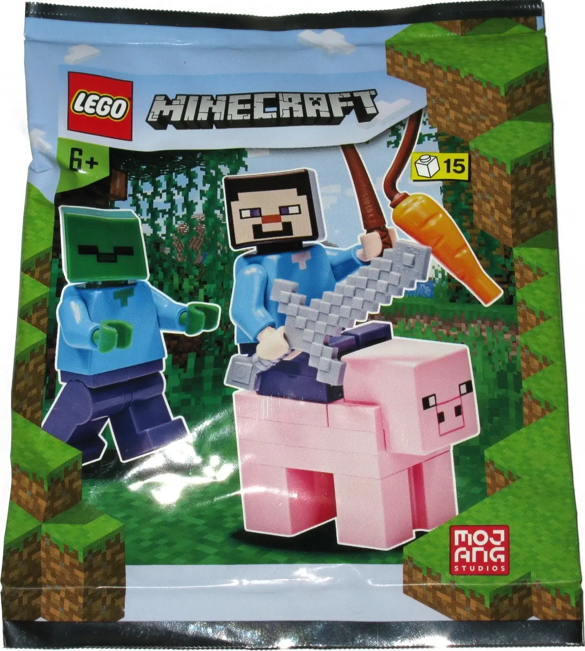 LEGO Minecraft 662101 Steve, Zombie and Pig set