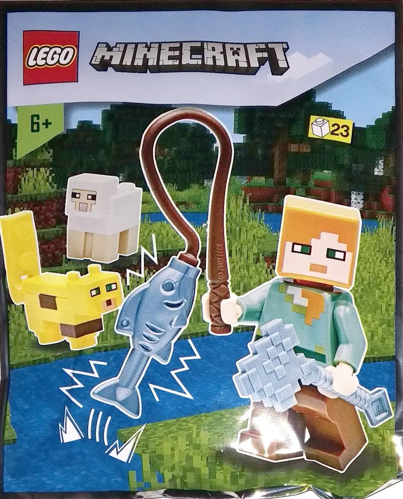LEGO Minecraft 662103 Alex with Ocelot and Sheep set