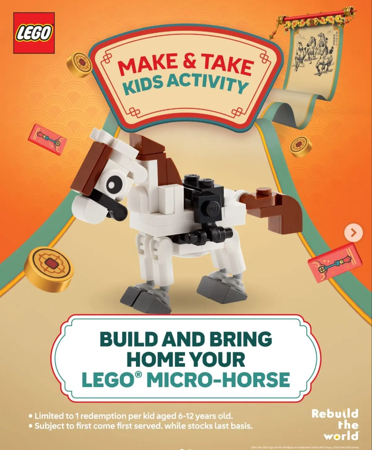 LEGO Promotional 6621906 Micro Horse set, image 2