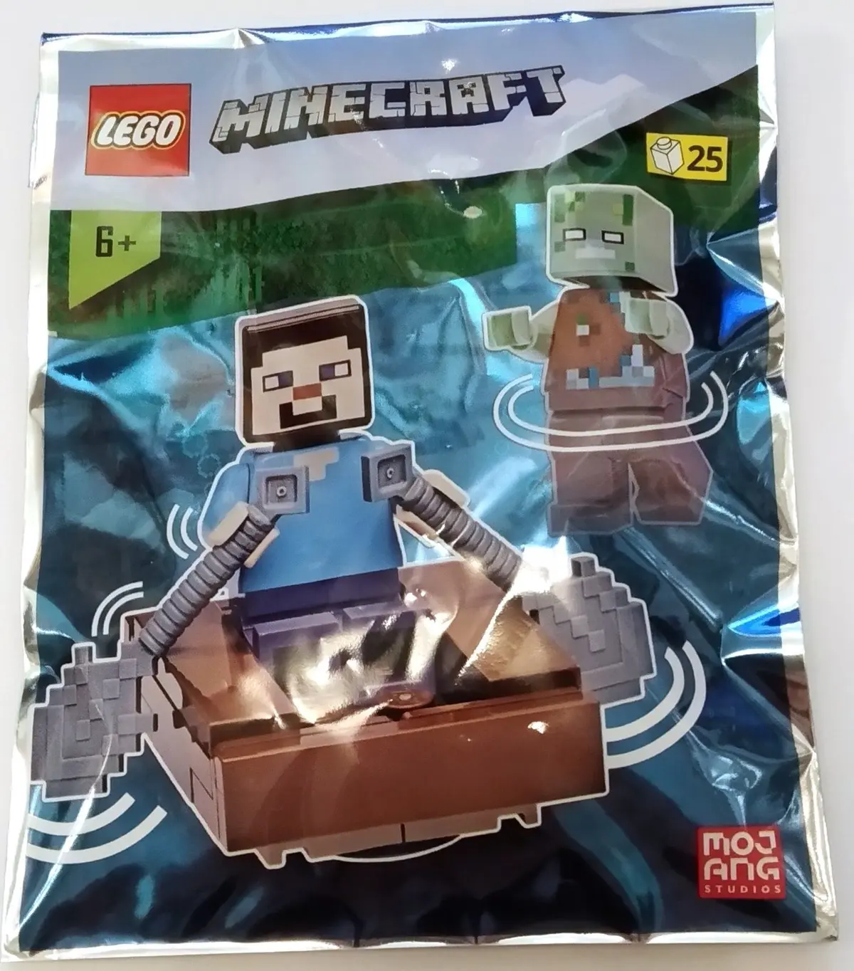 LEGO Minecraft 662205 Steve with Drowned Zombie set