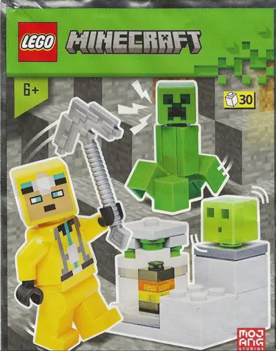 LEGO Minecraft 662302 Cave Explorer, Creeper and Slime set