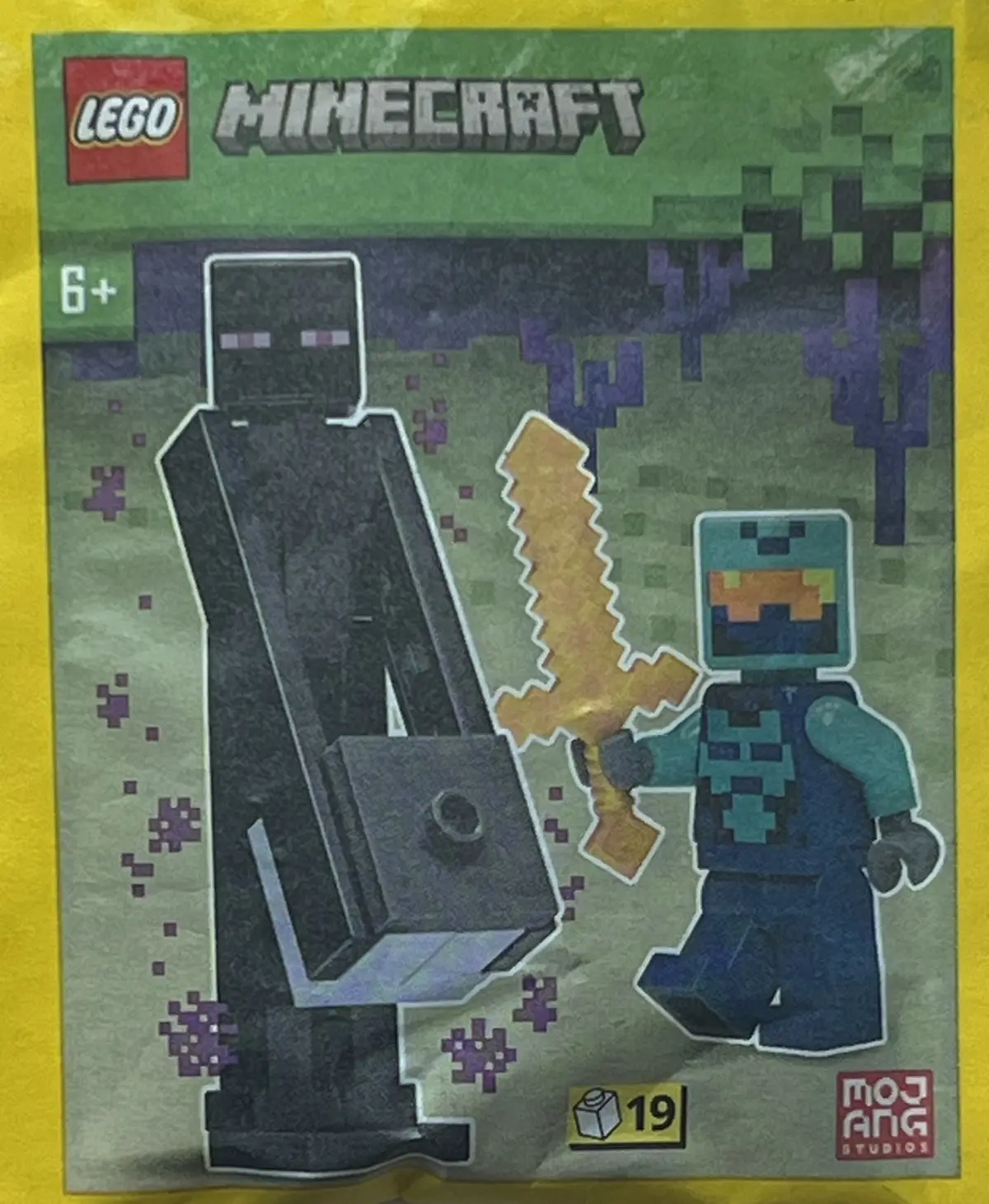 LEGO Minecraft 662305 Nether Hero and Enderman set