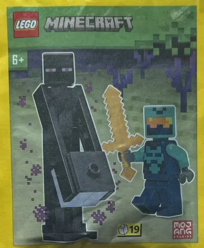 LEGO Minecraft 662305 Nether Hero and Enderman set