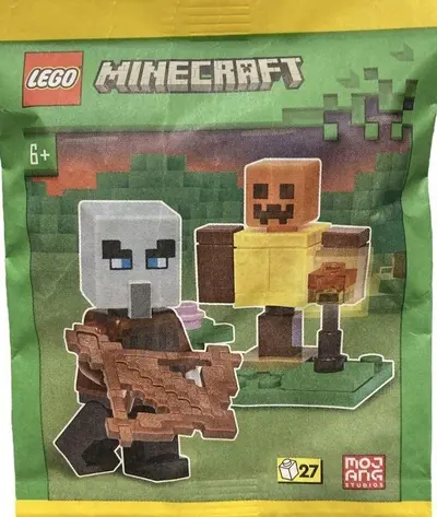 LEGO Minecraft 662306 Pillager with Training Dummy set
