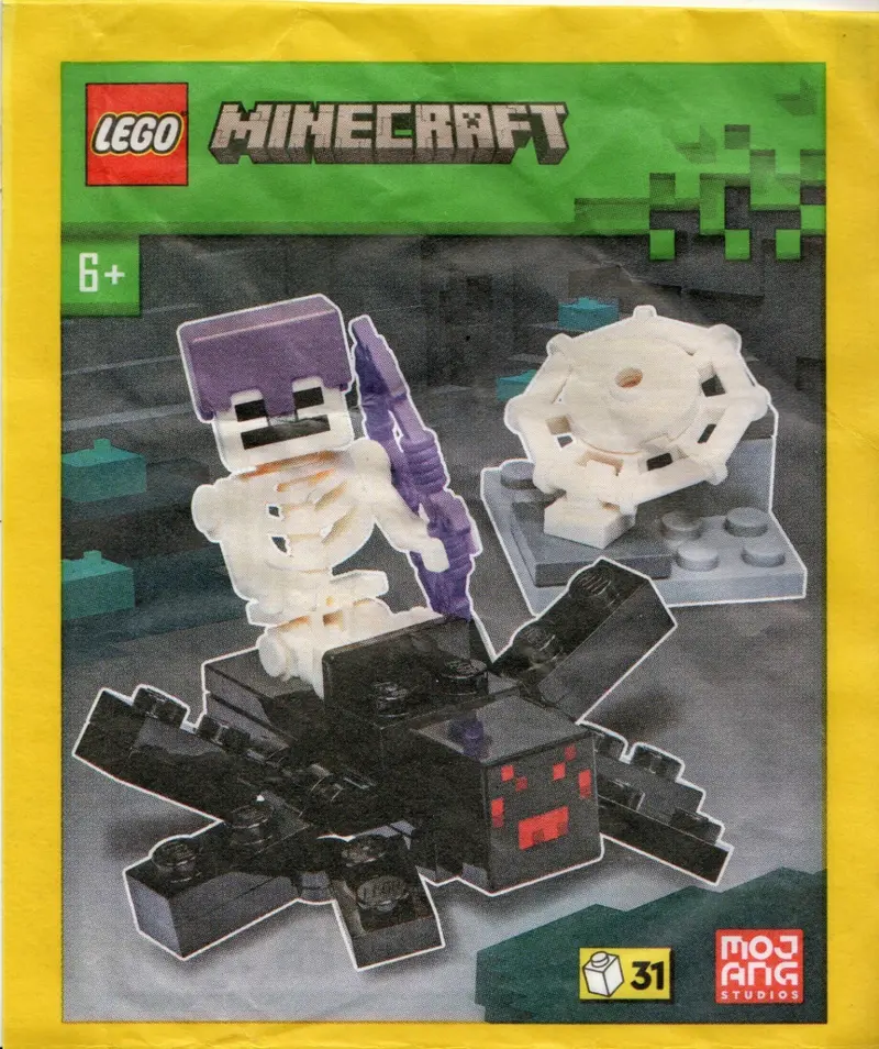 LEGO Minecraft 662307 Spider and Skeleton set
