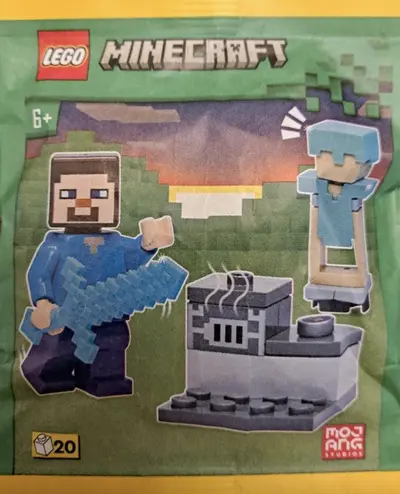 LEGO Minecraft 662317 Steve with Diamond Armour set