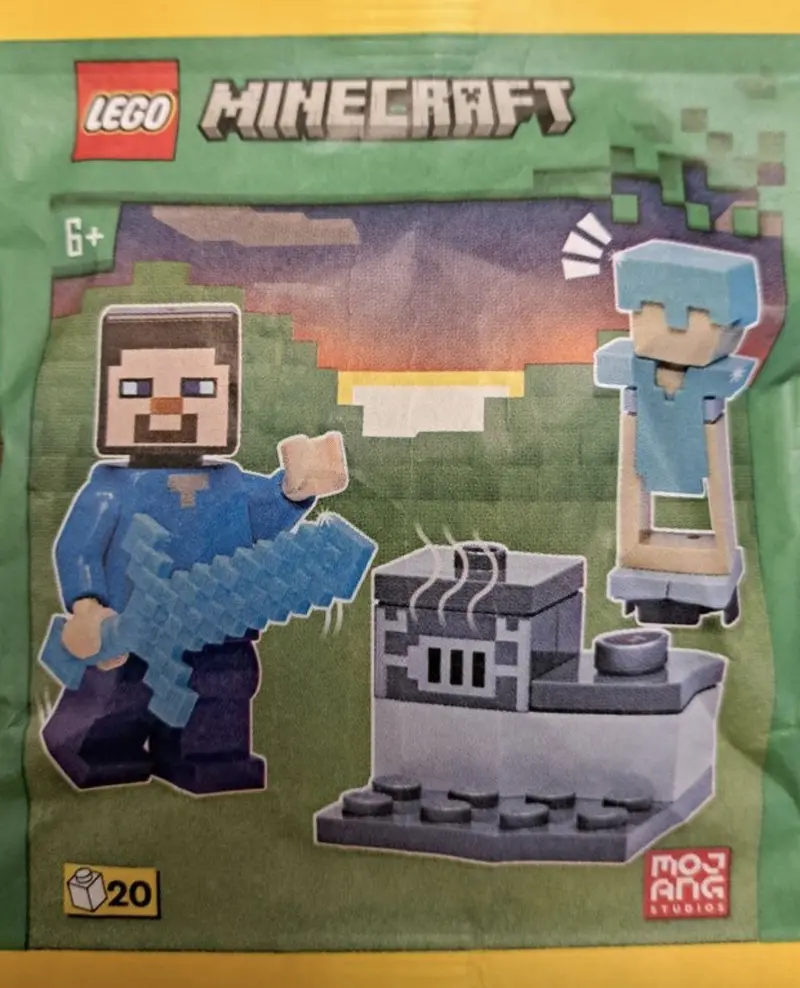 LEGO Minecraft 662317 Steve with Diamond Armour set