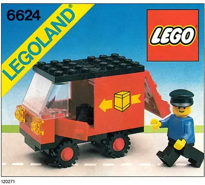 LEGO Town 6624 Delivery Van set