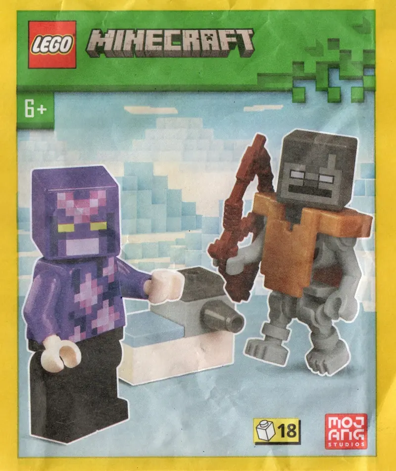 LEGO Minecraft 662401 Stray, Crystal Knight and Shooter set