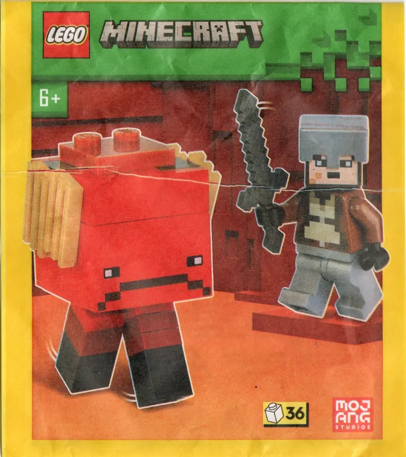 LEGO Minecraft 662402 Nether Hero and Strider set