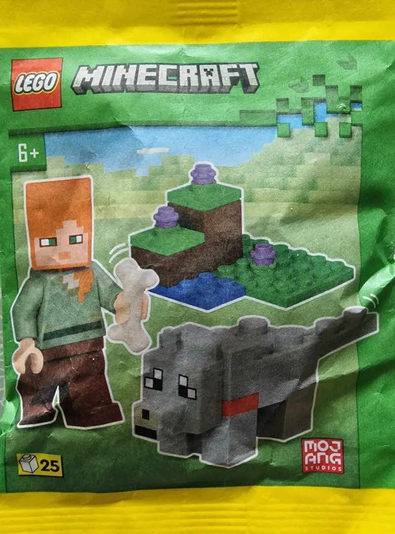 LEGO Minecraft 662404 Alex and Wolf set