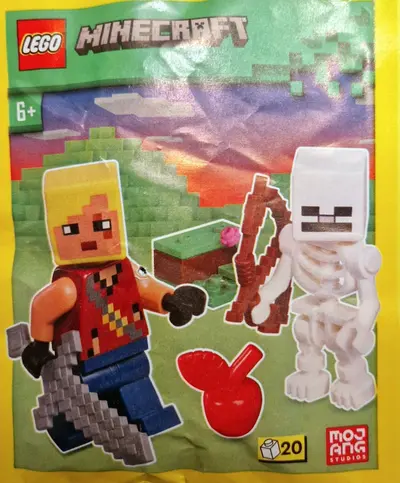 LEGO Minecraft 662409 Hero with Skeleton set