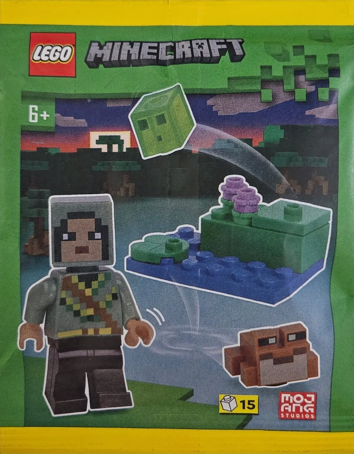 LEGO Minecraft 662412 Arbalest Knight with Frog and Slime set