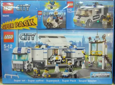 LEGO City 66246 City Police Super Pack set