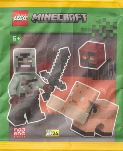 LEGO Minecraft 662503 Orc Warrior with Baby Hoglin and Magma Cube set