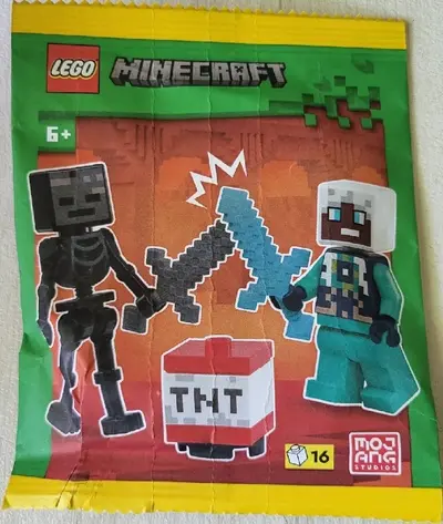 LEGO Minecraft 662506 Wither Skeleton and Ender Explorer with TNT set