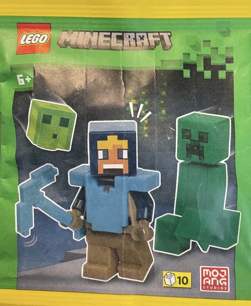 LEGO Minecraft 662508 Diamond Hero, Creeper and Slime set