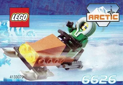LEGO Town 6626 Snow Scooter set