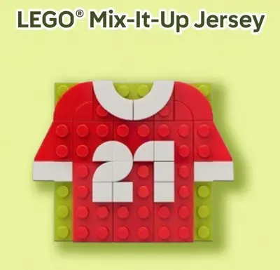 LEGO Promotional 6626070 Jersey set
