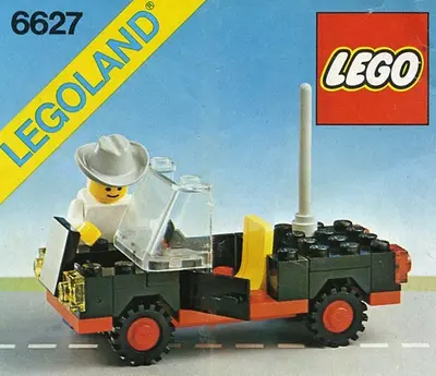 LEGO Town 6627 Convertible set