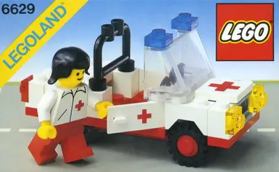LEGO Town 6629 Ambulance set