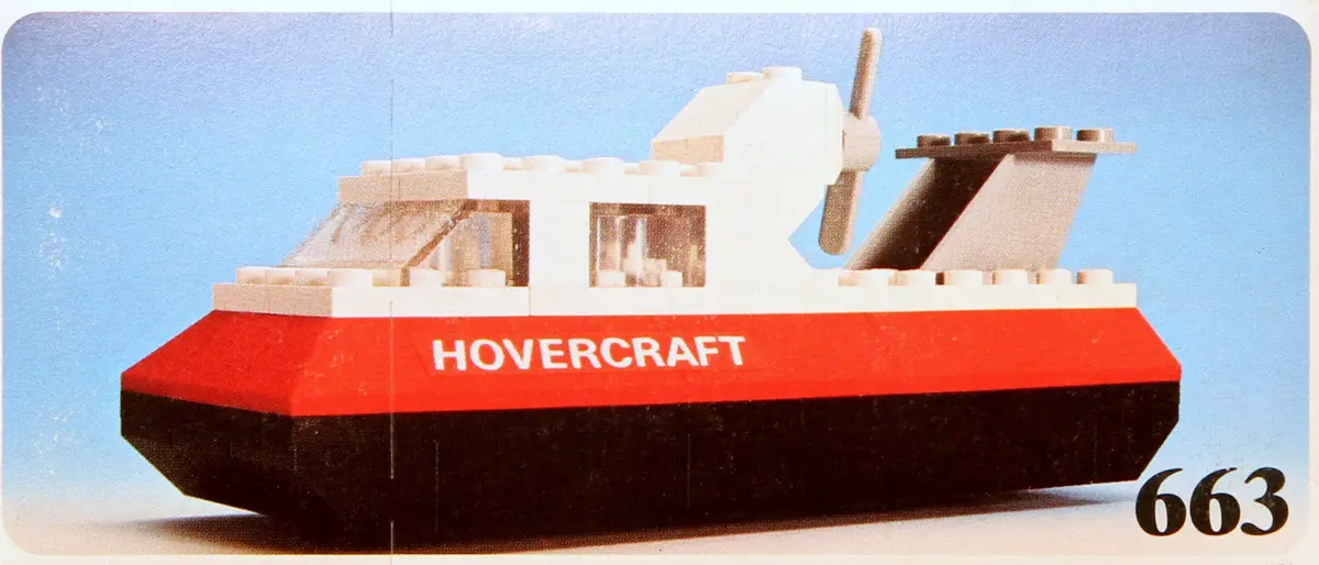 LEGO LEGOLAND 663 Hovercraft set
