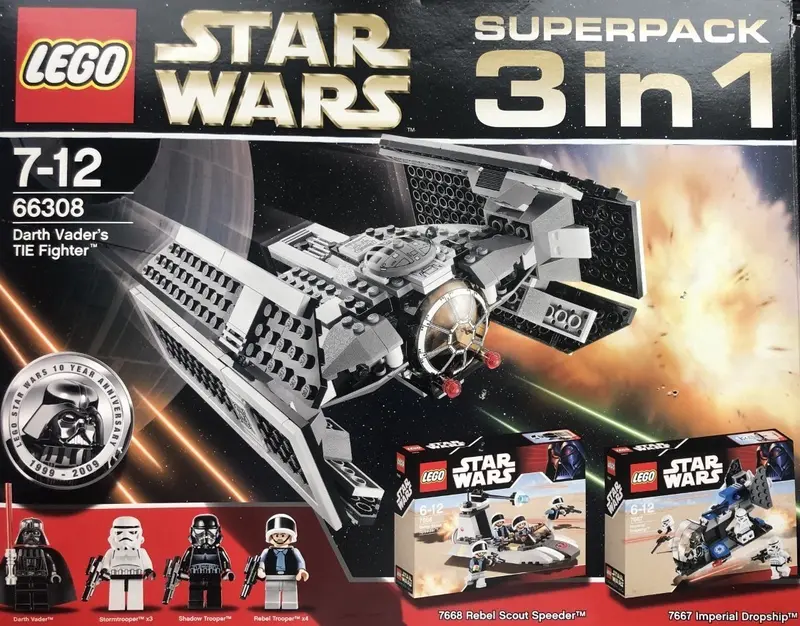 LEGO Star Wars 66308 3 in 1 Superpack set