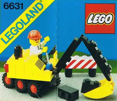 LEGO Town 6631 Steam Shovel set