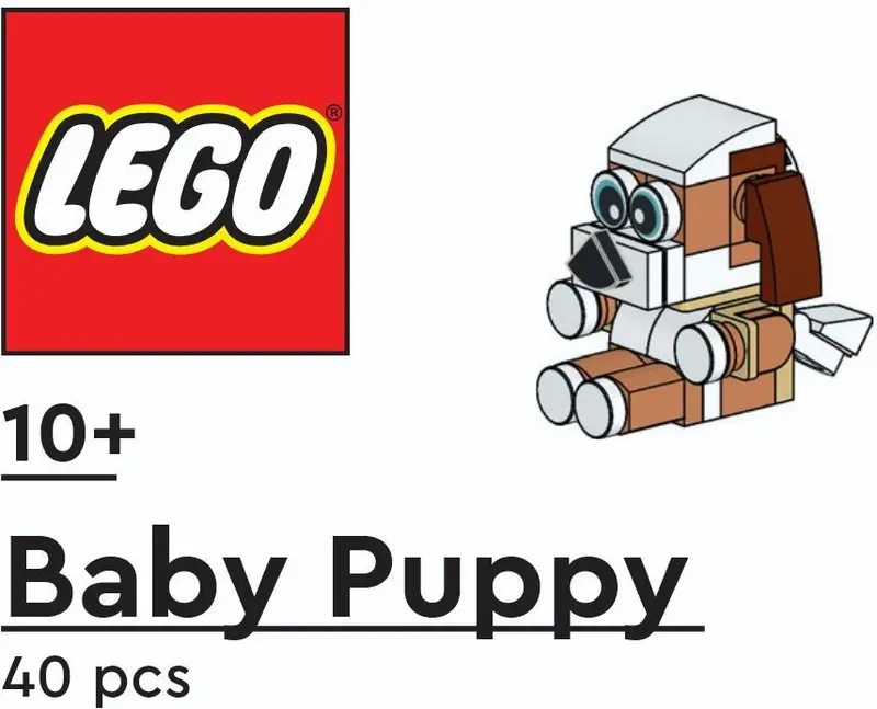 LEGO Promotional 6631373 Baby Puppy set