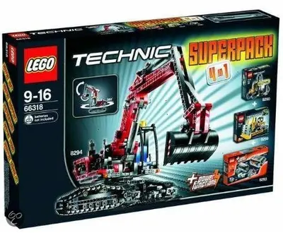 LEGO Technic 66318 Super Pack 4 in 1 set