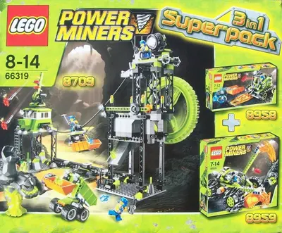 LEGO Power Miners 66319 Power Miners Super Pack 3 in 1 set
