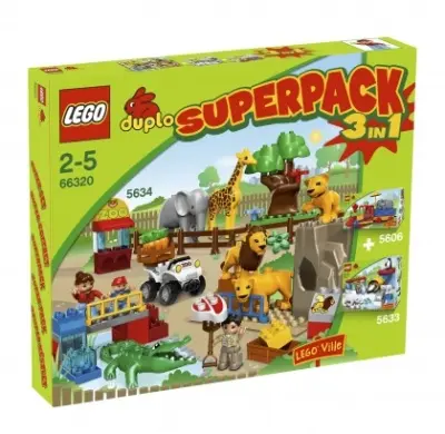 LEGO DUPLO 66320 Zoo Super Pack set
